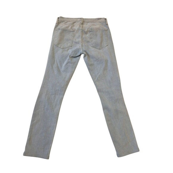 FRAME le Skinny de Jeanne Distressed Light Wash Jeans Stretch Denim Jeans sz 29 - Picture 2 of 7
